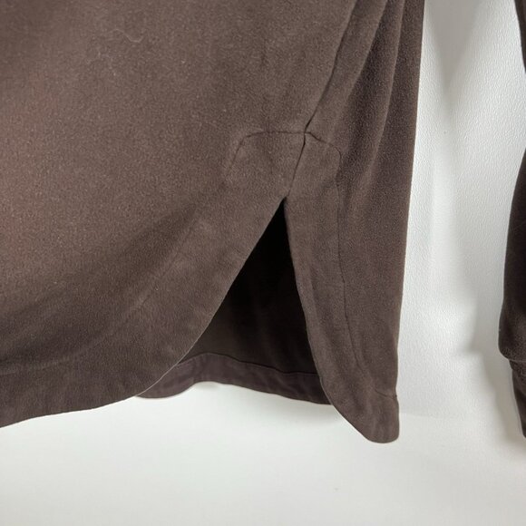 Varley Brown Roeder Half Zip Midlayer Sweat Top Women’s SMALL $138 Ath leisure - Picture 8 of 12